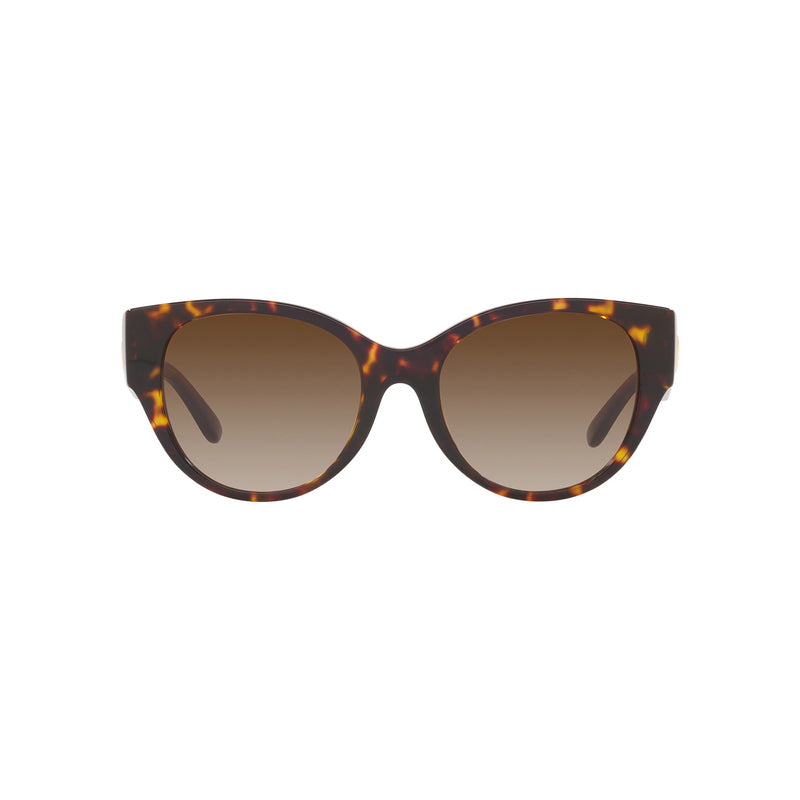 Tory Burch Women's Cat Eye Frame Brown Acetate Sunglasses - TY7182U