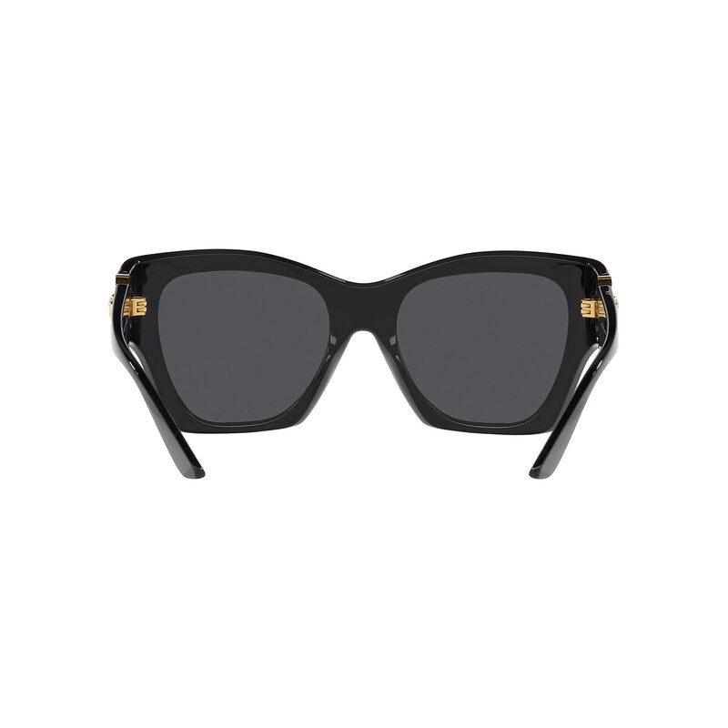 Versace Women's Irregular Frame Black Injected Sunglasses - VE4452